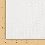 Tela Bordado Suizo Cuadro Blanco Roto - Ribes y Casals