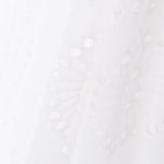 Tela Bordado Suizo Maxi Flor Blanco - Ribes y Casals