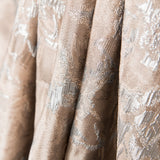 Tela Brocado Flor Plata - Ribes y Casals