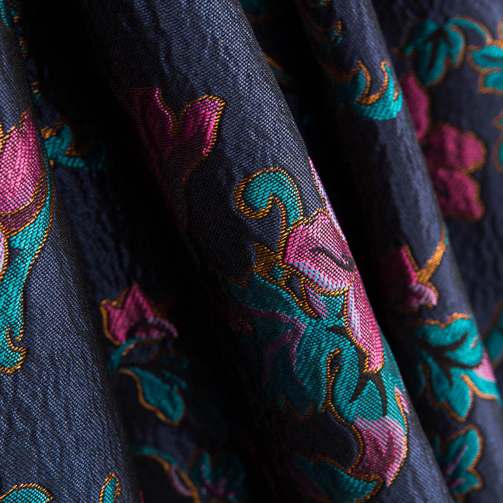 Brocado Flor Fucsia - Ribes y Casals