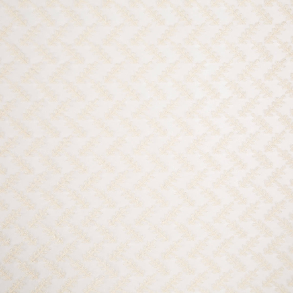 Gasa Poliéster Bordada Cruda Ramas - Ribes y Casals