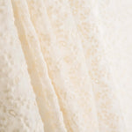 Gasa Poliéster Bordada Cruda Flor - Ribes y Casals