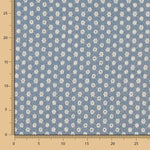 Algodón Denim Bordado Esferas - Ribes y Casals