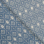 Algodón Denim Bordado Mosaico - Ribes y Casals