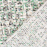 Tela Chanel Verde Lurex - Ribes y Casals