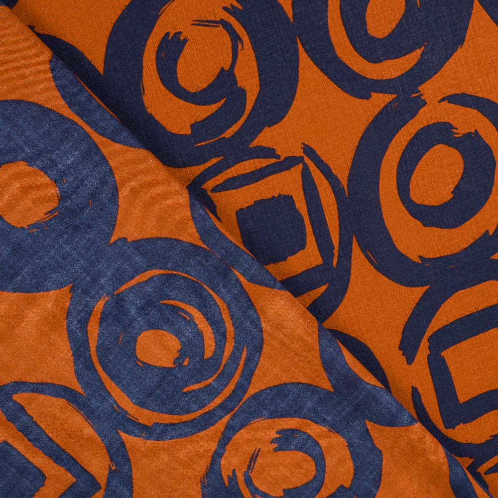 Viscosa Espiral Terracota - Ribes y Casals