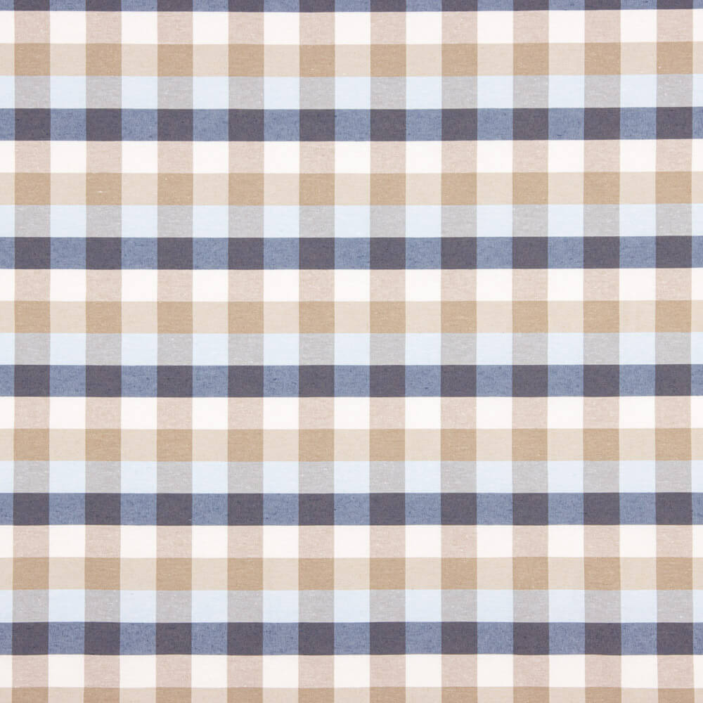 Mantelería Teflonado Cuadros Azules - Ribes y Casals