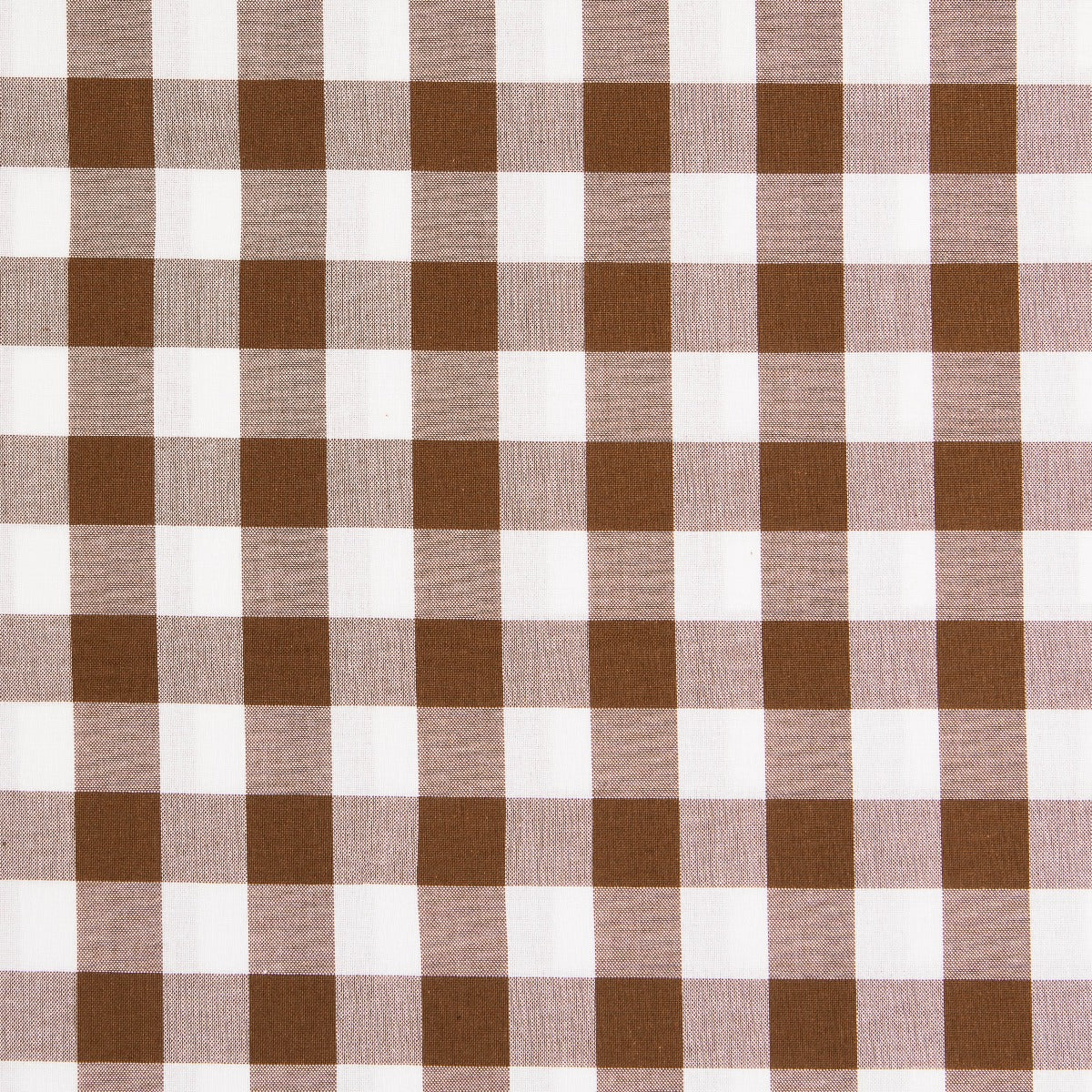 Tela Mantelería Cuadro Marrón 28mm - Ribes y Casals