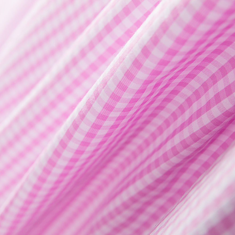 Seersucker Cuadro Rosa - Ribes y Casals