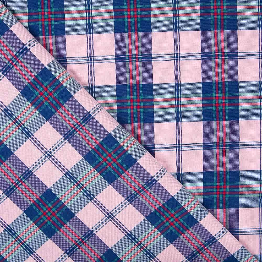 Sarga Cuadros Bicolor Rosa - Ribes y Casals