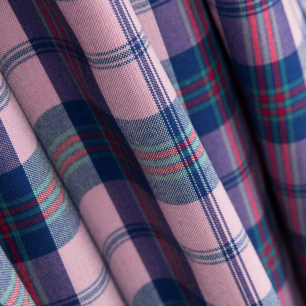 Sarga Cuadros Bicolor Rosa - Ribes y Casals