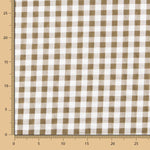 Seersucker Cuadro Maxi Kaki - Ribes y Casals