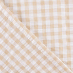 Seersucker Cuadro Maxi Camel - Ribes y Casals