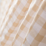 Seersucker Cuadro Maxi Camel - Ribes y Casals