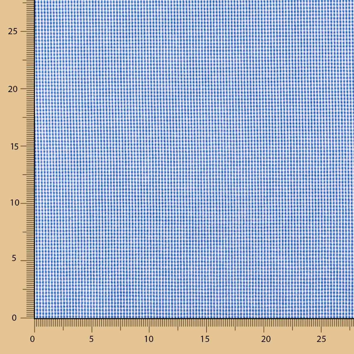 Seersucker Cuadro Mini Azul Oscuro Mezcla - Ribes y Casals