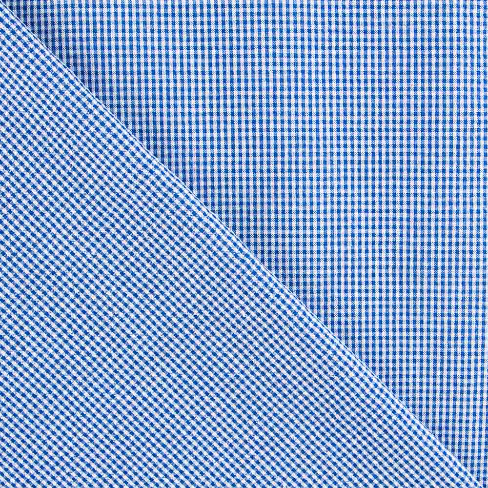 Seersucker Cuadro Mini Azul Oscuro Mezcla - Ribes y Casals