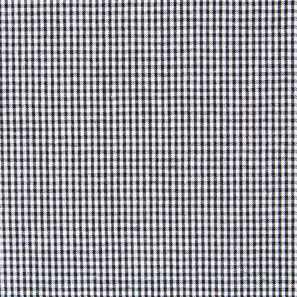 Seersucker Cuadro Mini Negro Mezcla - Ribes y Casals