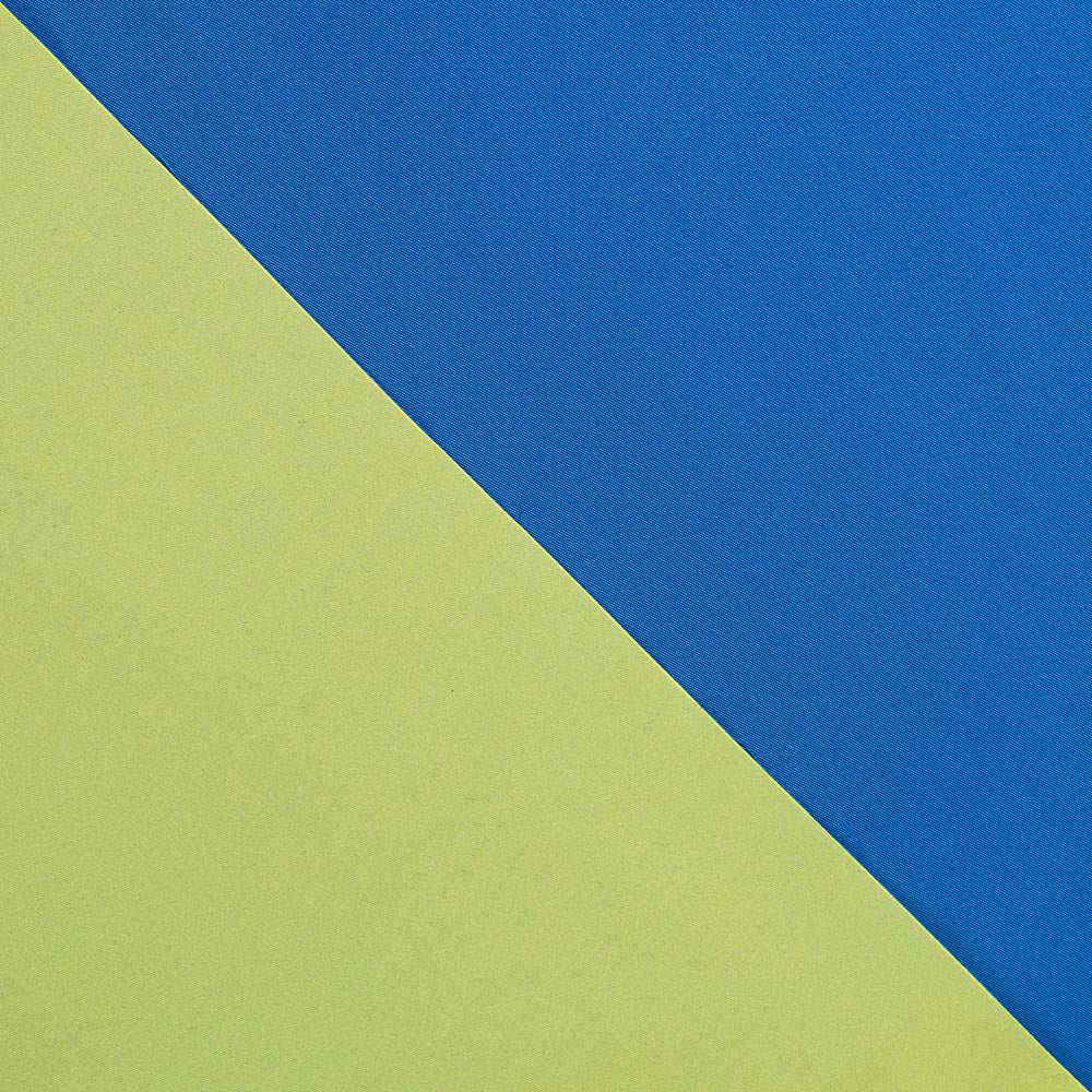 Tafetán Reversible Verde-Azul - Ribes y Casals