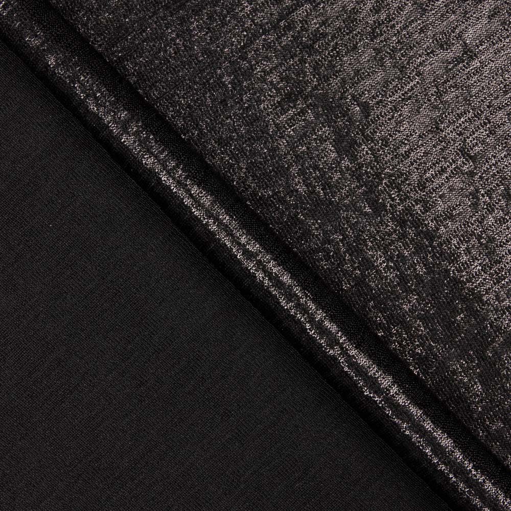 Punto Lamé Kylie Negro - Ribes y Casals