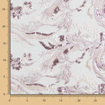 Tela Encaje Ramas Lentejuela Maquillaje - Ribes y Casals