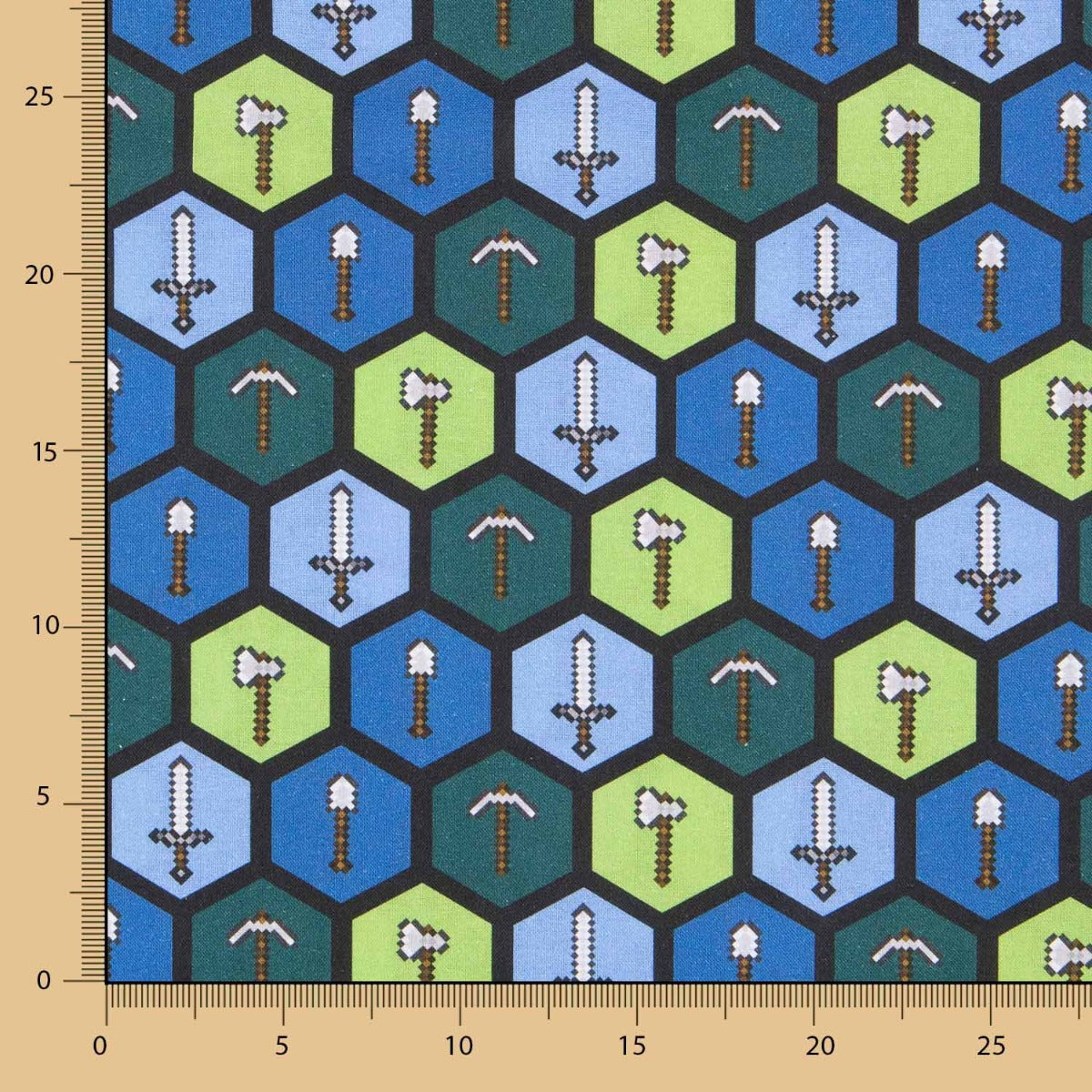 Popelín Minecraft Tools - Ribes y Casals