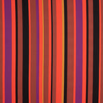 Georgette Estampado Rayas Fucsia - Ribes y Casals