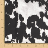 Satén Estampado Moteado Negro - Ribes y Casals