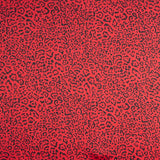Satén Estampado Leopardo Rojo - Ribes y Casals