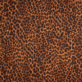 Satén Estampado Leopardo Fuego - Ribes y Casals
