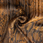 Gasa Lurex Serpiente Marrón - Ribes y Casals