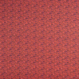 Satén Estampado Floral Rojo - Ribes y Casals
