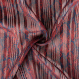 Gasa Lurex Serpiente Granate - Ribes y Casals