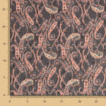 Gasa Pasiley Lunar Negro - Ribes y Casals