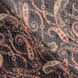 Gasa Pasiley Lunar Negro - Ribes y Casals