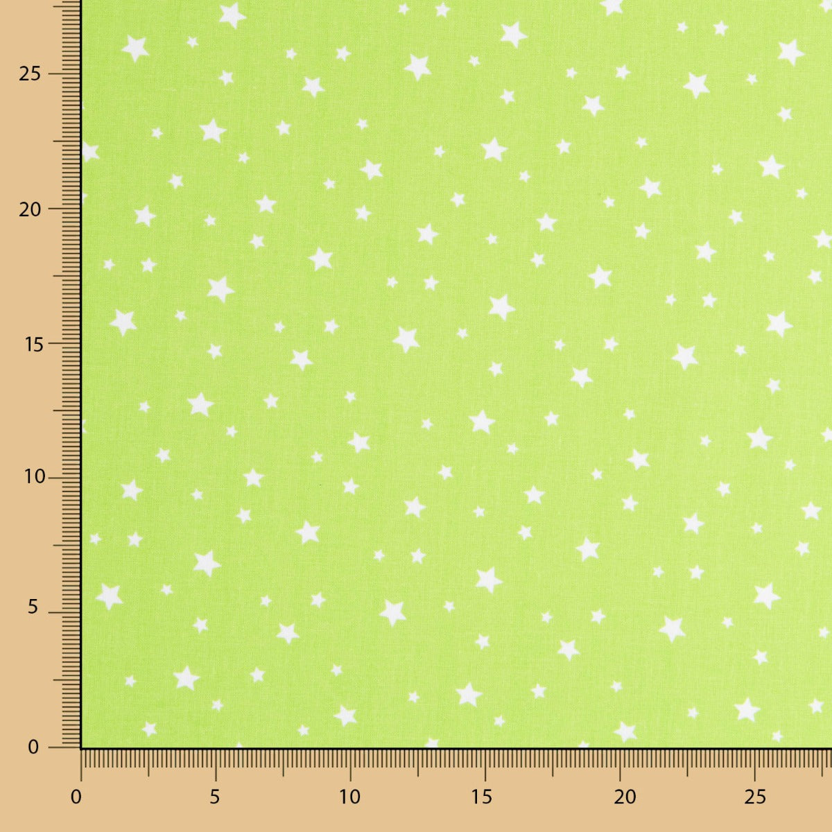 Algodón Multi Estrella Pistacho - Ribes y Casals