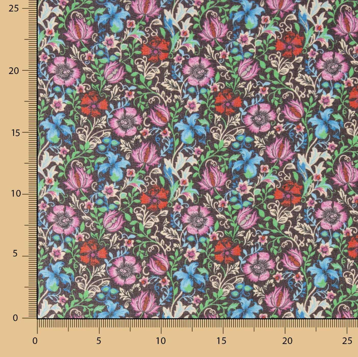 Gasa Poliéster Garden Explosion - Ribes y Casals