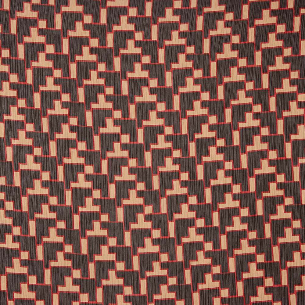 Bambula Poliéster Trigonometria Marrón - Ribes y Casals