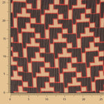 Bambula Poliéster Trigonometria Marrón - Ribes y Casals