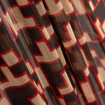 Bambula Poliéster Trigonometria Marrón - Ribes y Casals