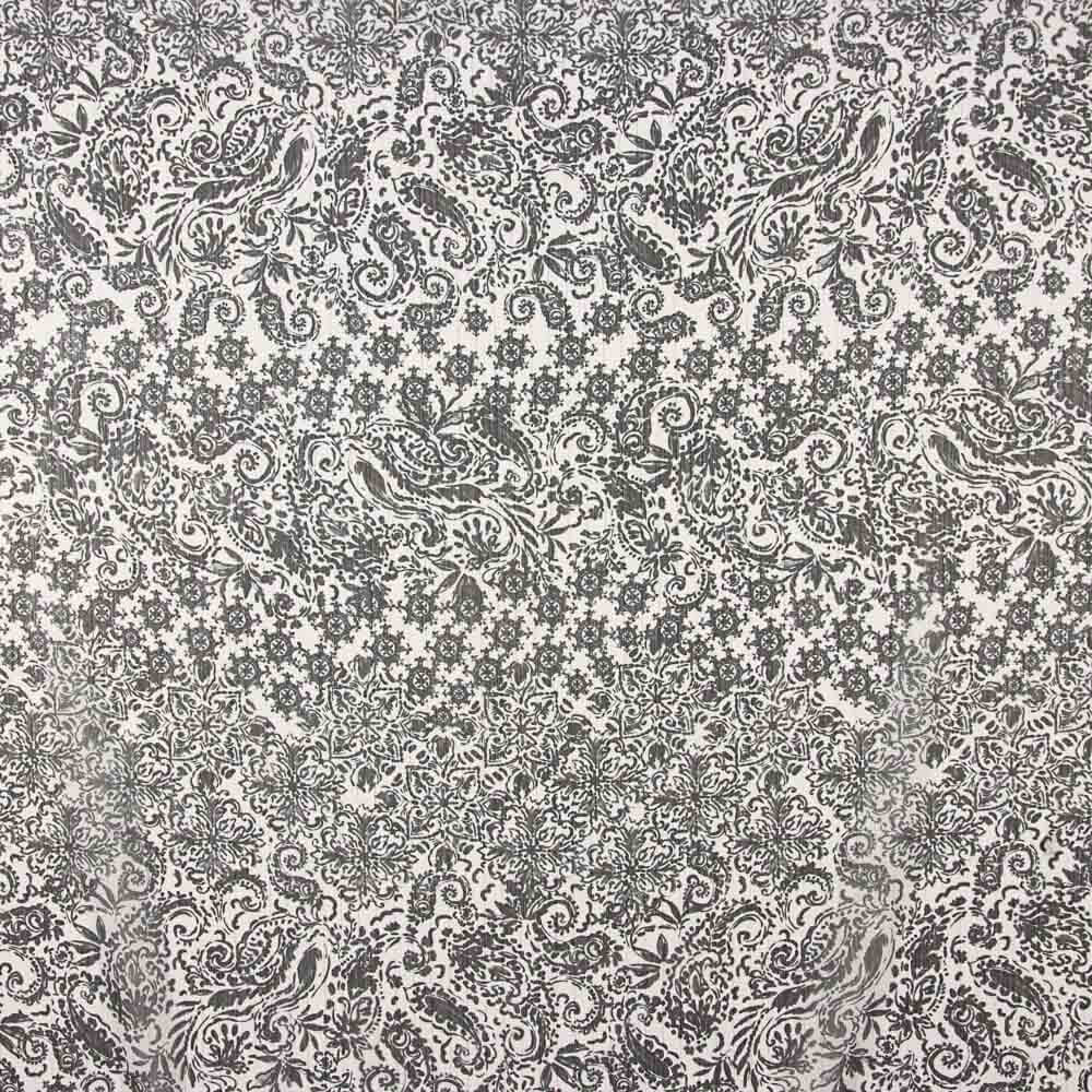 Gasa Lúrex Cachemir Negro - Ribes y Casals