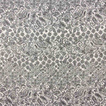 Gasa Lúrex Cachemir Negro - Ribes y Casals