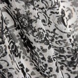 Gasa Lúrex Cachemir Negro - Ribes y Casals