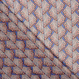 Gasa Lurex Abanico Azul - Ribes y Casals