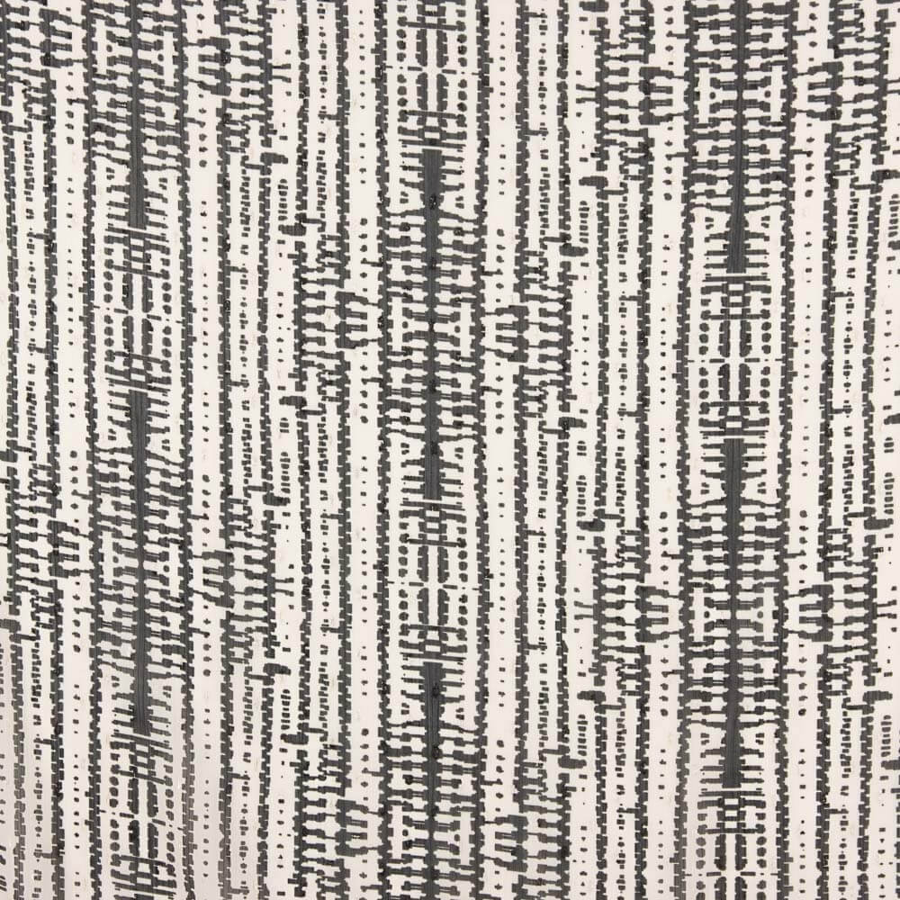 Gasa Lurex Étnico Negro - Ribes y Casals