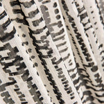 Gasa Lurex Étnico Negro - Ribes y Casals