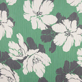 Gasa Lurex Maxi Flor Verde - Ribes y Casals