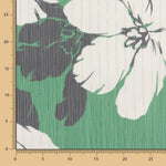 Retal Gasa Lurex Maxi Flor Verde 170x140 cm - Ribes y Casals