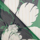 Gasa Lurex Maxi Flor Verde - Ribes y Casals