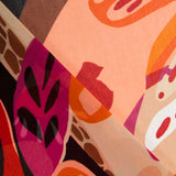 Tela Gasa Poliéster Maxiflor Naranja - Ribes y Casals