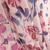 Gasa Lurex Flor Rosa Claro - Ribes y Casals